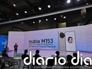 ZTE presenta el nubia M153 con la IA autónoma de Doubao AI Assistant y trae la mascota inteligente AI iMoochi