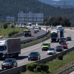 267.000 vehículos salen de Barcelona y su área a las 20 horas en la operación salida del 1 de mayo