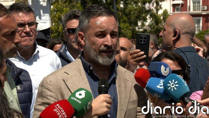 Abascal asegura que Vox tomará "las medidas necesarias para que el principio de prioridad nacional avance"