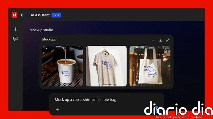 Adobe presenta su nuevo asistente de IA Firefly, capaz de transformar palabras en proyectos creativos
