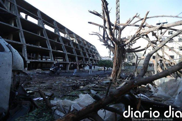 Al menos siete muertos y medio centenar de heridos en nuevos bombardeos israelíes en el centro y sur de Líbano