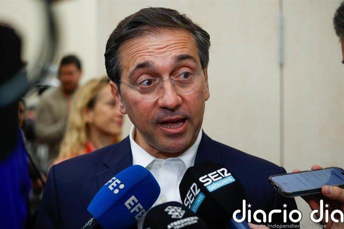 Albares pide valentía a los socios de la UE para suspender el acuerdo con Israel: "No puede haber una relación normal"