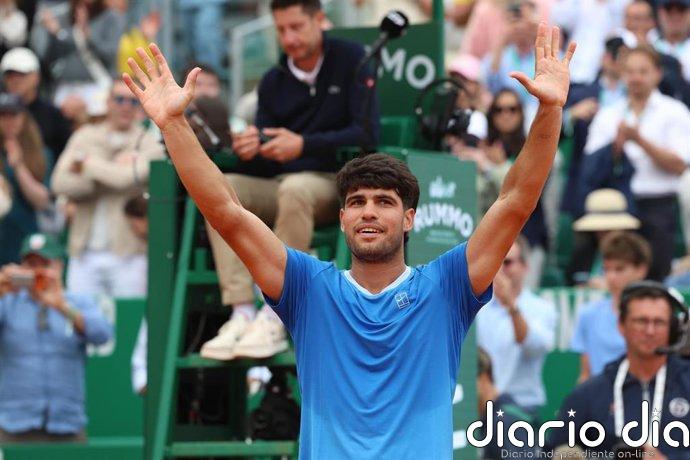 Alcaraz domina a Vacherot y brinda en Montecarlo otra final de alto voltaje con Sinner