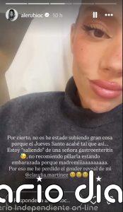 Alejandra Rubio desvela el revés de salud que ha enturbiado su Semana Santa: "No recomiendo pillarla embarazada"