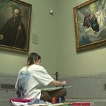 Alumnos de bachillerato se adentran en las salas del Museo del Prado para emular a los grandes maestros