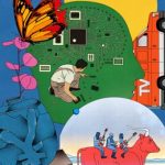 Álvaro Bernis firma un cartel de Cinema Jove que "encaja" con el "dinamismo" de la nueva etapa del festival