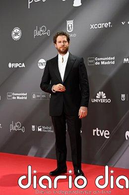 Álvaro Cervantes y Camila Pláate ganan el Premio Platino a Mejor Actuación de reparto por 'Sorda' y 'Belén' Archivo - Álvaro Cervantes en la alfombra roja de los Premios PLATINO del Cine y el Audiovisual Iberoamericano que se celebra en el Palacio Municipal IFEMA, a 27 de abril de 2025, en Madrid (España). El mejor talento del cine y las series en castellano y