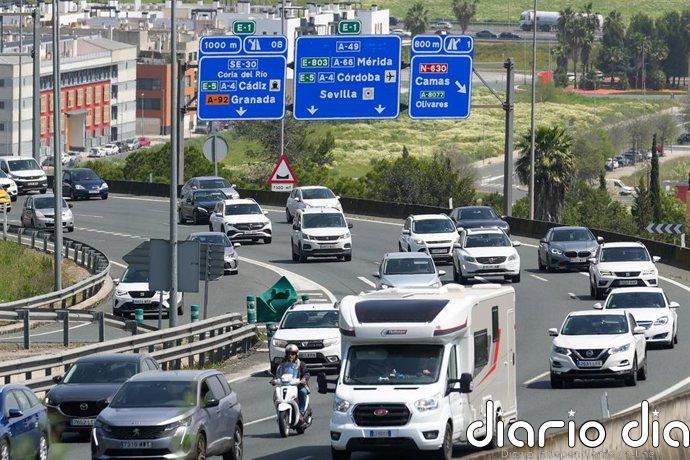 Andalucía contabiliza tres fallecidos en accidente en carreteras interurbanas en la segunda fase de la Semana Santa
