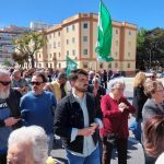 Andalucistas afean la "degradación" de la sanidad pública y se unen a la concentración de Mareas Blancas en Cádiz