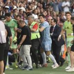 Andrada, sancionado con 13 partidos por su agresión a Pulido