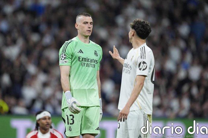 Andriy Lunin: "Estamos vivos y creemos"