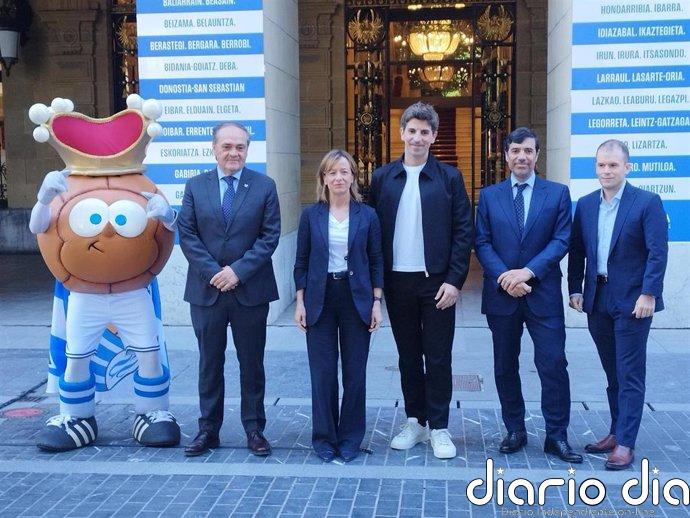 Aperribay reconoce que ganar la Copa es "un reto difícil", pero la Real "va a pelear a tope" con "muchísima ilusión"