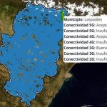 Aragón lanza un mapa que muestra la cobertura móvil real municipio a municipio
