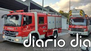 Arden cuatro contenedores junto al Pueblo Español de Palma