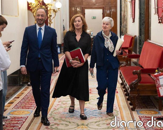 Armengol pide dotar al Congreso de más instrumentos para actuar ante conflictos como el provocado por el diputado de Vox