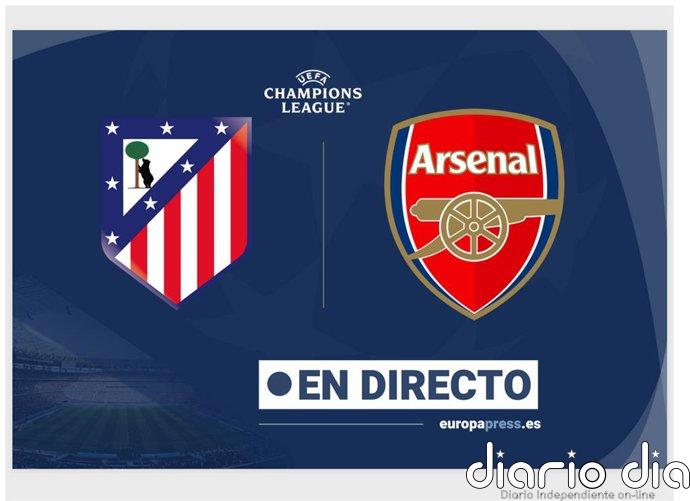 Atlético de Madrid - Arsenal, en directo hoy: sigue el partido de Champions League minuto a minuto