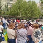 Autismo Aragón reúne a numerosas familias en una jornada inclusiva en el barrio del Actur