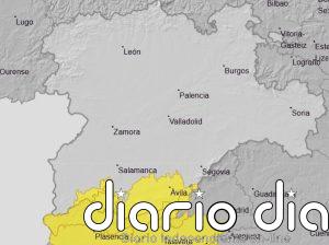 Ávila y Salamanca estarán este jueves en aviso amarillo por tormentas y lluvias