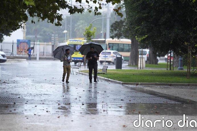 Aviso amarillo este sábado por lluvias y tormentas en Córdoba y Jaén, con acumulaciones de hasta 15 l/m2