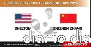Ben Shelton - Zhizhen Zhang, en directo hoy: sigue el partido de US Men's Clay Court Championships