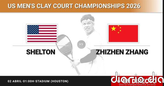 Ben Shelton - Zhizhen Zhang, en directo hoy: sigue el partido de US Men's Clay Court Championships
