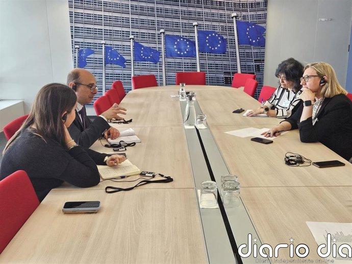 Blanco defiende en Bruselas las peculiaridades de CyL y el futuro de los jóvenes ante la Estrategia Intergeneracional