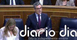 Bolaños a Pepa Millán: “Le agradezco que no asalte mi escaño y me grite a diez centímetros como hacen algunos de sus compañeros”