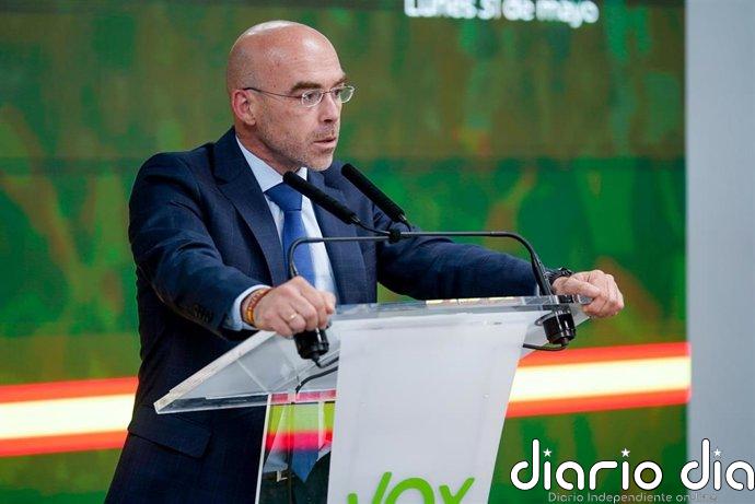 Buxadé acusa a Sánchez de liderar "una organización criminal" y exige al PP romper con el PSOE en la UE