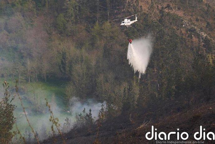 Cantabria tiene 21 incendios forestales activos, 11 controlados y dos estabilizados