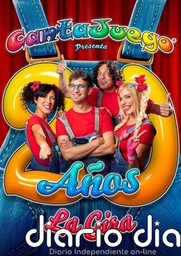CantaJuego celebra su 20 aniversario y llega a Oviedo el 12 de abril con doble función