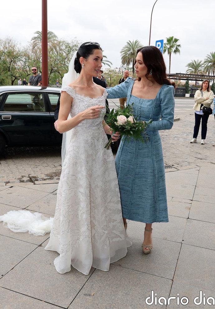Carla Benjumea y Antonio Domecq protagonizan la primera boda de la primavera en Sevilla