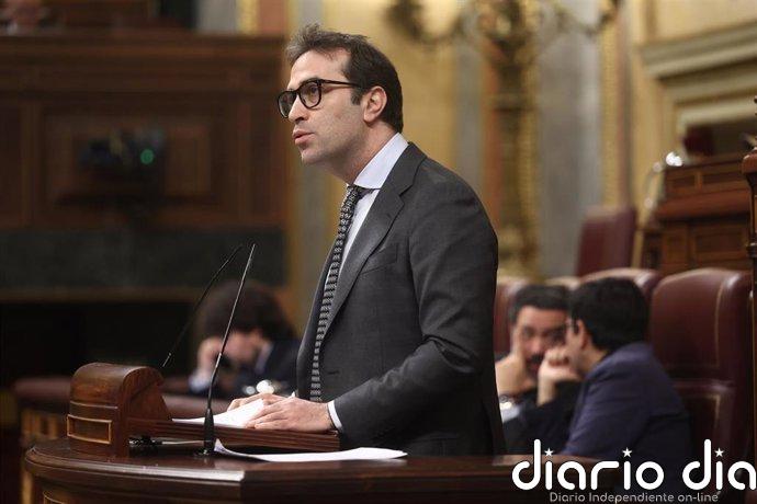 Carlos Cuerpo se estrena en el Congreso como vicepresidente en una comparecencia sobre los aranceles de Trump