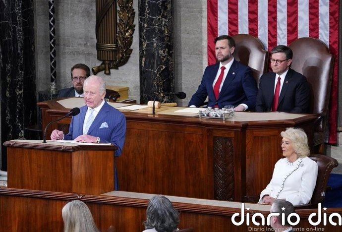 Carlos III reconoce "diferencias" entre Reino Unido y EEUU pero apela a su "inquebrantable" vínculo