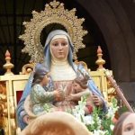 Carrascosa celebra la tradicional bajada de Santa Ana coincidiendo con el centenario de la reconstrucción de su ermita