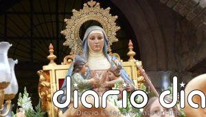 Carrascosa celebra la tradicional bajada de Santa Ana coincidiendo con el centenario de la reconstrucción de su ermita