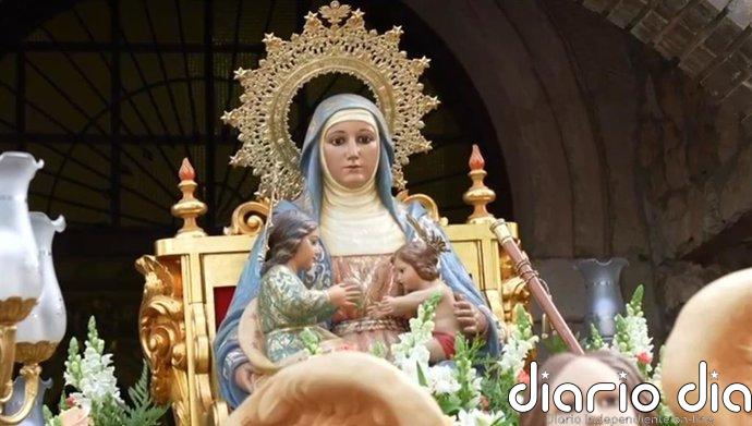 Carrascosa celebra la tradicional bajada de Santa Ana coincidiendo con el centenario de la reconstrucción de su ermita
