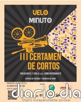 Carril Bici y Revelociona SCA convocan en Córdoba la III Edición del Certamen de Cortometrajes 'Velominuto'