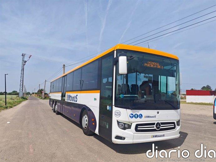 CCOO avisa del "grave deterioro" de los autobuses Monbus que prestan servicio en la provincia de Sevilla