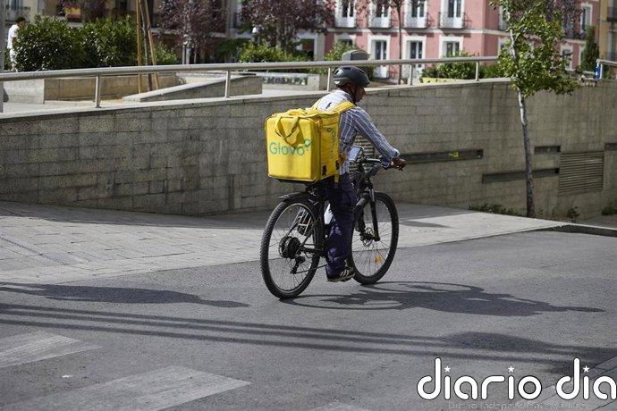 CCOO convoca una protesta en Oviedo "por la dignidad en el empleo rider" y contra el ERE de Glovo