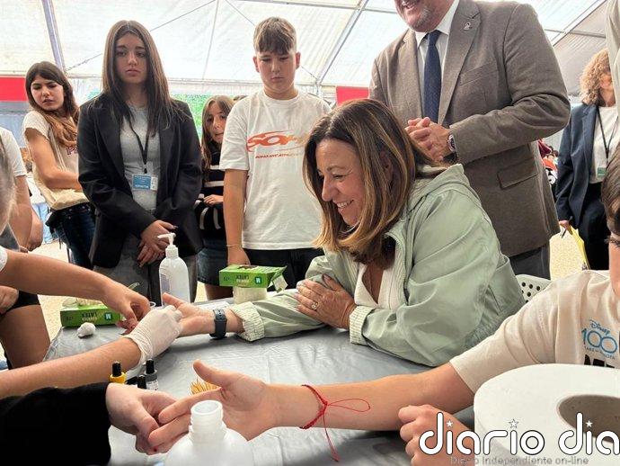 Cerca de 800 alumnos de 31 centros educativos participan en la V edición de la Feria de la Ciencia de Almería
