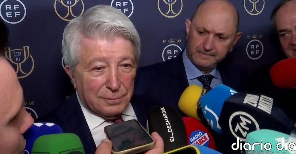 Cerezo: "Favorito no hay nadie, todos los partidos están al 50 por ciento"