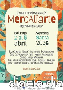 Colunga acoge la Semana Santa con el Mercáu de artesanía y alimentación MercAliarte