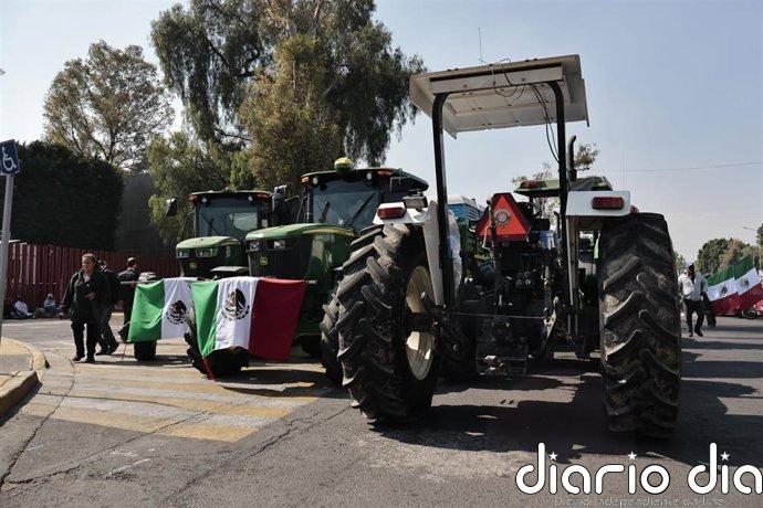 Comienza en México un paro indefinido de agricultores y transportistas contra la situación del campo