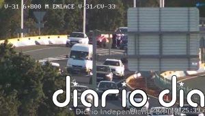 Complicaciones en la operación retorno por retenciones, accidentes y circulación lenta en la Comunitat Valenciana