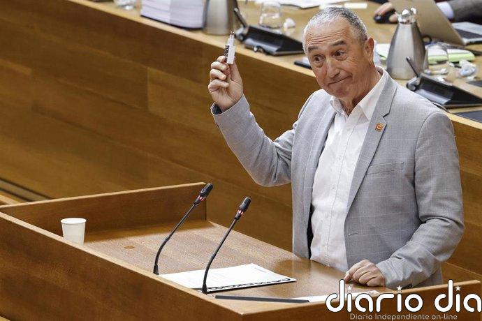 Compromís solicita documentación sobre los gastos de los coches oficiales, dietas y alojamientos de los 'expresidents'