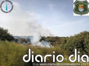 Controlado el incendio forestal declarado en Calamonte (Badajoz)