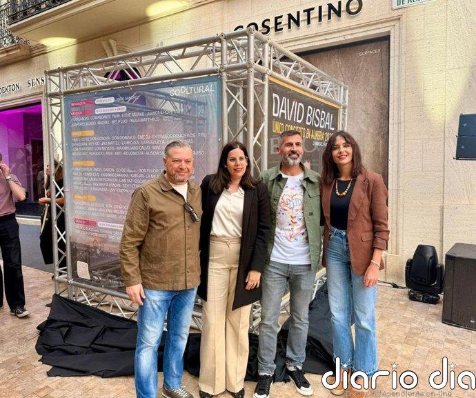 Cooltural Fest de Almería presenta su programación por días con 82 artistas y David Bisbal como gran cierre