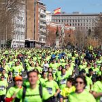 Cortes de tráfico hoy y una veintena de líneas de EMT afectadas por la carrera 'Madrid en marcha contra el cáncer'