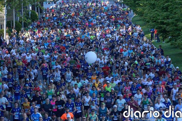 Cortes de tráfico y 109 líneas de EMT afectadas este domingo por 'Zurich Rock' N' Roll Running Series Maratón Madrid'