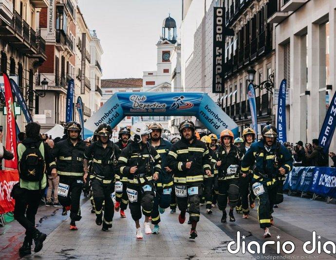 Cortes de tráfico y 35 líneas de EMT afectadas este domingo por la Carrera de los Bomberos de Madrid